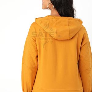 Nouveaux sweats à capuche en polaire pour femmes personnalisés pour l'hiver avec logo sur le devant - Respirant, écologique, de haute qualité - Product Image 4