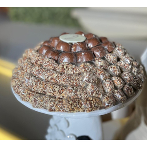 Bol de service de bonbons au chocolat au design unique fait à la main Bol à chocolat en métal doré de meilleure qualité pour les mariages et les fêtes d'anniversaire - Product Image 6