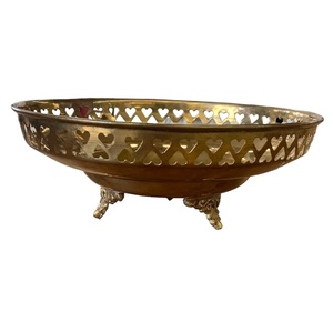 Cuenco de latón con forma de búho para decoración de mesa, cuenco con diseño de Corazón dorado para servir frutas y decoración moderna - Product Image 6