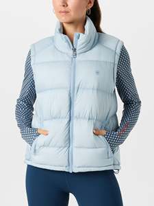 Chaleco Acolchado para Mujer, Sin Mangas, con Cierre, Cuello Alto, Chaqueta de Invierno Cálida con Bolsillos, Chaleco de Plumón - Product Image 1