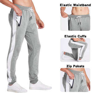 Pantalones Deportivos Casuales para Correr, Pantalones Deportivos de Color Sólido con Rayas Laterales en Oferta a un Precio Razonable - Product Image 2