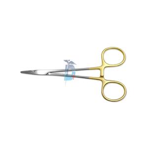 Porte-aiguilles manuel Halsey de haute qualité, mâchoires droites dentelées, acier inoxydable de qualité supérieure - Product Image 3