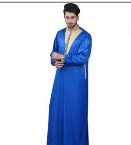 Hombres de alta calidad islámicos tradicionales Thobes en buen diseño y hombres saudíes personalizados Thobes 2025 - Product Image 1