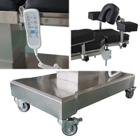 Table d'opération ophtalmique électrique CH-T500 neuve avec fonction de levage du dossier, hauteur basse 550 mm, table de chirurgie oculaire, table de bloc opératoire
