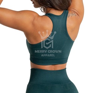 Nouvelle arrivée Soutien-gorge de sport pour femmes Écologique Respirant Plus Size Custom Label Réversible Feature Front Logo Wholesale New Style - Product Image 5