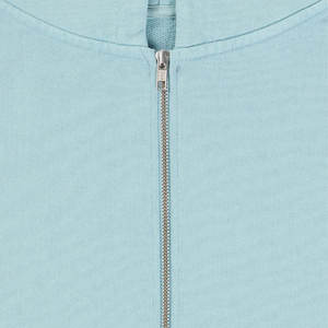 Vente en gros de sweats à capuche surdimensionnés vierges de haute qualité avec impression et broderie pour hommes, bleu - Product Image 3