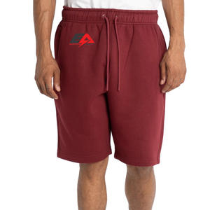 Short de sport de haute qualité pour hommes sur mesure couleur unie avec fermeture à cordon de serrage fabriqué au Pakistan en vente! - Product Image 1
