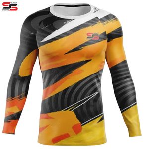 Bon marché, conception personnalisée MMA Rash Guard Meilleure vente de produit Rash Guard à manches longues - Product Image 1
