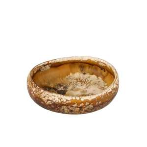 Tazón de resina brillante Premium Crescent Crafts con patrones artísticos multicolores únicos Comedor elegante decorativo para fiesta - Product Image 3