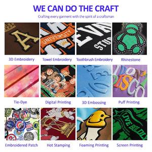 Vente en gros chandail uni personnalisé de qualité supérieure 100% coton sweat shirt imprimé graphique logo brodé pull hommes sweat ras du cou - Product Image 3