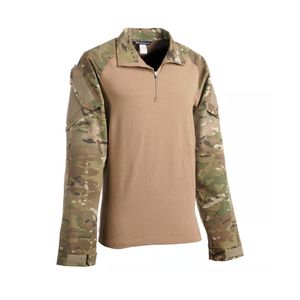 Camiseta de uniforme táctico con logotipo personalizado para mujer, camisas de uniforme táctico ligeras y transpirables de manga larga de tela Ripstop antiarrugas - Product Image 1