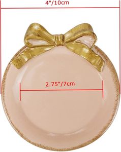 Bandejas decorativas de aluminio OEM disponibles para fiestas navideñas Bandejas de Metal de nueva llegada Decoración navideña Calidad Premium - Product Image 5