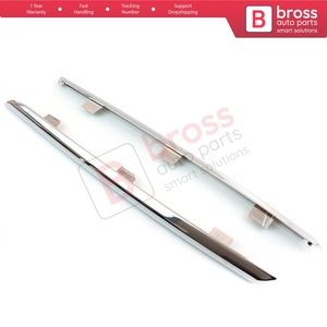 Juego de molduras protectoras cromadas para la parrilla delantera BSP681 620722847R para Clio MK4 - Product Image 3