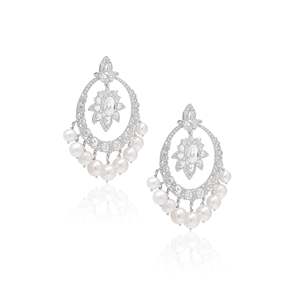Boucles d'oreilles en diamant Pearlcore - Product Image 3