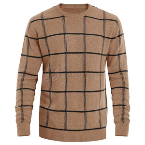 Suéteres Casuales de Invierno para Hombre, Talla Grande, Algodón/Lana, Tejido Transpirable, Antiarrugas, Secado Rápido, Manga Larga, Ropa de Exterior - Product Image 1