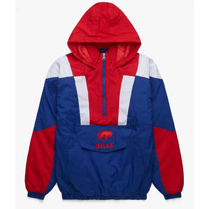 Chaqueta Escolar Personalizada con Bolsillos Tipo Canguro, Chaqueta Cortavientos Ligera con Media Cremallera, Chaqueta de Moda para Exteriores y Lluvia - Product Image 3