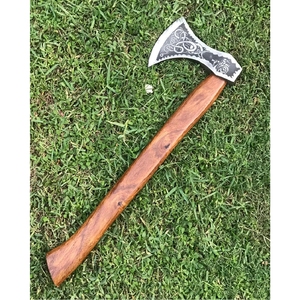 Hot Sale High-Carbon Steel <b>Wood</b> Handle Hatchet Custom Logo Large Small Camping Outdoor Tactical Cutting <b>Wood</b> <b>Axe</b> - Product Image 1
