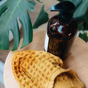 Serviette de golf en coton de sac à farine, tissage uni, séchage rapide, logo personnalisé, vente en gros, fournisseur OEM, marque privée - Product Image 4