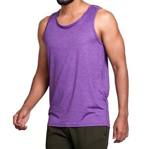 Camisetas sin mangas de gimnasio para entrenamiento de verano para hombre, precio al por mayor, Color sólido, patrón muscular, Material de algodón, suelto, sin mangas, de punto, de talla grande - Product Image 6