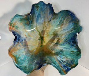 High demand Resin Restaurant Edible Salad <b>Bowl</b> Resin Salad <b>Bowl</b> Tableware Made by Tayyab Handicraft - Product Image 3