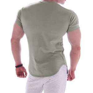 T-shirts de gymnastique légers respirants et performants à manches courtes pour hommes pour un physique sain - Product Image 2