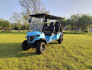 Carrito de Golf Eléctrico Todoterreno de 1-2 Plazas con Batería de Litio, Sistema de 4KW, Precio Económico, Metal, Acero, Plástico, para Caza - Product Image 2
