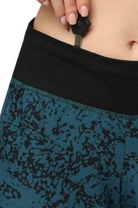 Women's Wholesale High Waisted Printed Yoga Shorts With Pockets Quick Dry Sporty Fitness Shorts For Running - Product Image 5