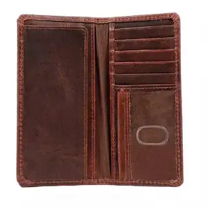 Smooth and Durable Leather Card Holder Customized Logo Embossed Men Wallet Credit Card Holder la cost wholesale price low cost