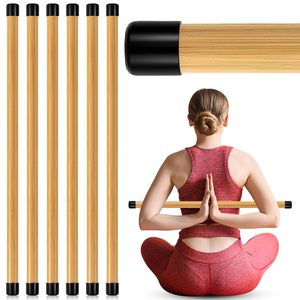 Bastone per allenamento Yoga in legno di alta qualità per palo in legno per palo di acero - Product Image 1