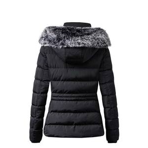 Manteau d'hiver matelassé pour femme en polyester respirant imperméable coupe-vent à capuche, nouvelle mode 2026 - Product Image 3