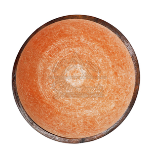 Lampe de désintoxication pour les pieds au sel rose de l'Himalaya fabriquée au Pakistan en forme de dôme ioniseur naturel haut de gamme pour la relaxation soulagement du stress - Product Image 2