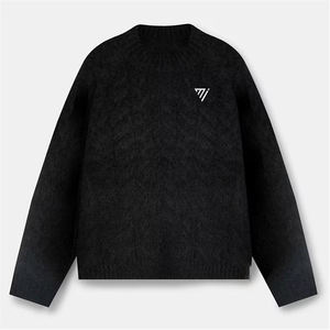 Fournisseur en gros d'usine de sweatshirts à col rond uni personnalisés en vrac OEM Fournisseur de sweatshirts pour entraînement sportif Vente en gros - Product Image 1