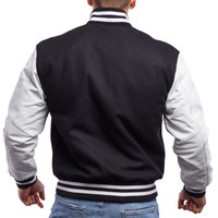 Blouson Bomber Décontracté Personnalisé pour Homme – Style Urbain Tendance, Écologique, Imperméable, avec Logo Frontal et Lettres – Idéal pour Étudiants Universitaires