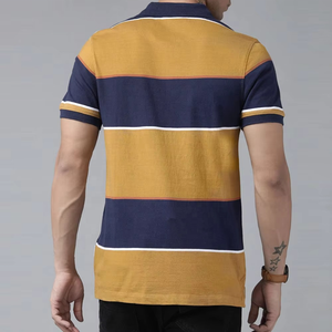 Polo homme dernière mode, manches courtes, col classique, pour le golf, décontracté ou professionnel, couleurs personnalisables, plusieurs tailles, t-shirt imprimé - Product Image 4