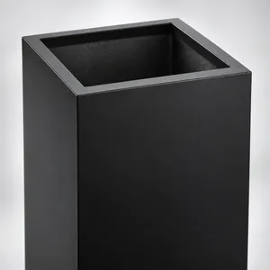 Jardinière carrée haute en fibre de verre Fida - Product Image 2