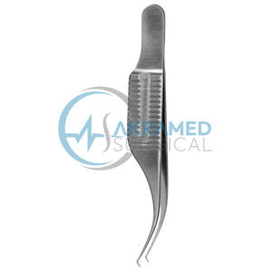 Pinzas Quirúrgicas Corneales de Acero Inoxidable Akramed AS-CF-03 de Alta Calidad al Mejor Precio, Instrumentos Quirúrgicos Oftálmicos Manuales con Certificación CE - Product Image 4