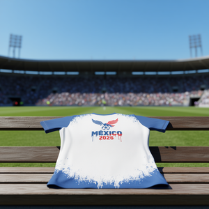 Maglia da Calcio Unisex 2026 WC Messico per Tifosi, T-shirt con Grafica Aquila Verde, Regalo Perfetto - Product Image 3