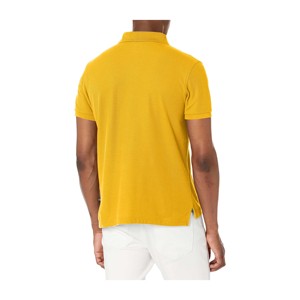 Top Trending Black Color Men Premium Polo <b>T</b> <b>Shirt</b> with Ribbed Turn Down <b>Collar</b> And White Contrast Hem - Product Image 5