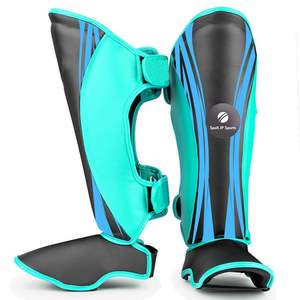 Protège-tibias personnalisé de qualité supérieure pour la boxe et l'entraînement de Muay Thai, MMA, arts martiaux, boxe, protège-tibias Twins - Product Image 1