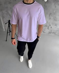 2025 Camiseta lisa de gota para hombre al por mayor 100% camiseta de alta calidad personalizada Unisex 100% algodón camiseta personalizada de Bangladesh - Product Image 2