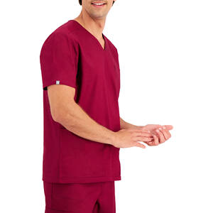 Conjuntos de uniformes médicos de manga corta personalizados para mujer, uniformes de enfermería hospitalarios con bata de laboratorio para mujer - Product Image 6