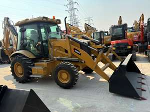 Chargeur sur pneus Caterpillar Cat420F d'occasion de haute qualité Chargeur tractopelle Cat 420F d'occasion à vendre à bas prix - Product Image 3