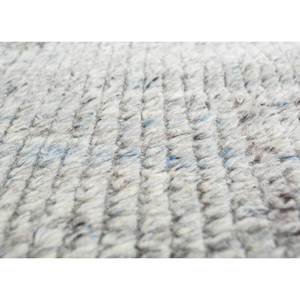 Alfombra de Lana Anudada a Mano Skwl-356, Color Azul Manifest, Diseño Clásico Abstracto para Sala de Estar, Alfombra Rectangular con Diseño de Diamantes para Pasillo, Ideal para Adolescentes - Product Image 3