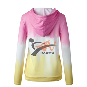 เสื้อฮู้ดสวมหัวของผู้หญิงฤดูใบไม้ร่วงพร้อมโลโก้ตามสั่งพิมพ์โลโก้ได้ตามต้องการ - Product Image 5