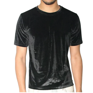 Novedades, Camisetas Casuales de Manga Larga con Cuello Redondo para Hombre, de Terciopelo, Transpirables, de Alta Calidad, Último Modelo, Camiseta de Terciopelo Exclusiva - Product Image 4