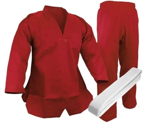 Uniforme Profesional de Taekwondo 100% Algodón Transpirable y Duradero Hecho a Medida Unisex para Adultos Ropa de Artes Marciales SI-TG-014 - Product Image 6
