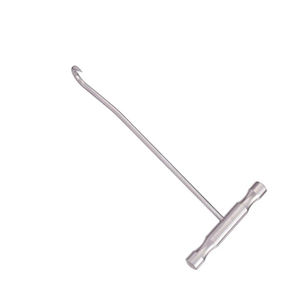 Gancho oftálmico de borde fino para cirugía ocular diseñado para uso médico preciso en hospitales y clínicas quirúrgicas especializadas - Product Image 1