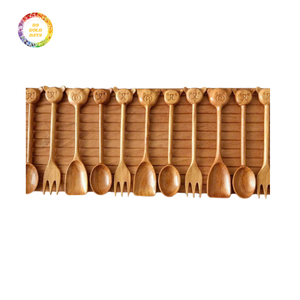 Wooden <b>Spoon</b> For Daily Cooking Solid Construction Competitive Cost Suitable For Bulk And Retail Packaging - Product Image 1