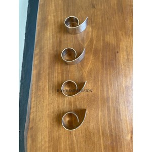 แหวนผ้าเช็ดปากตกแต่งโต๊ะอาหาร สำหรับบ้าน ครัว ร้านอาหาร โรงแรม ทำจากโลหะ ลายใบไม้ เป็นมิตรกับสิ่งแวดล้อม มีสินค้าพร้อมส่ง ขายดี ราคาถูก - Product Image 5