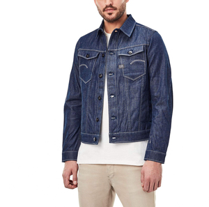 Veste en jean sur mesure pour hommes de qualité supérieure avec boutons délavés de haute qualité pour l'hiver - Product Image 5